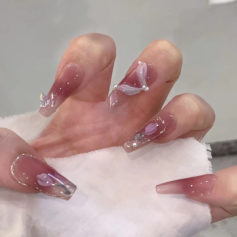 Artistic Stiletto Nail Art Kalsten