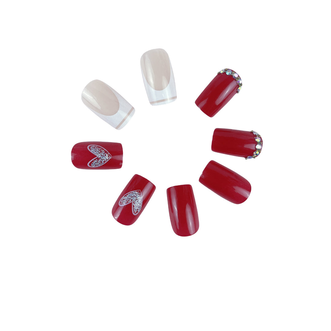 Decorative Heart Nail Art Kalsten