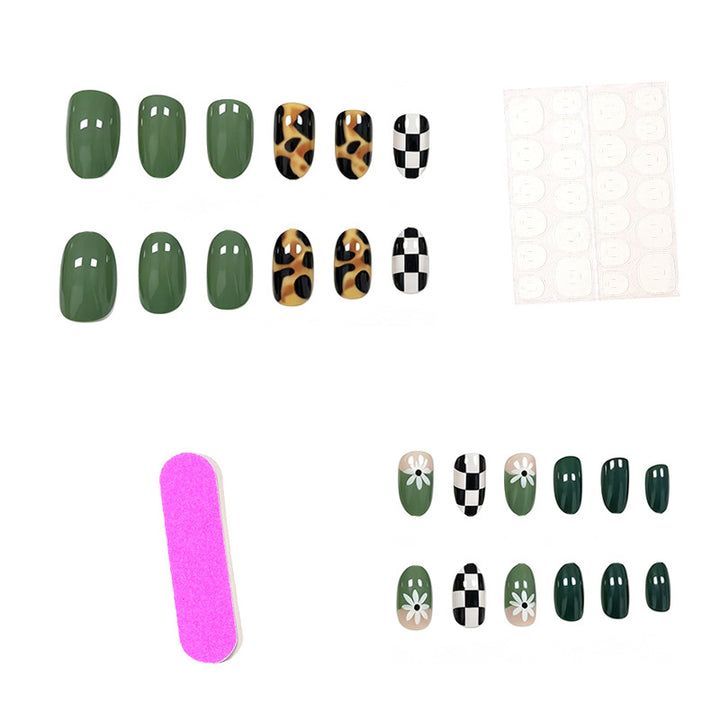 Artistic Press-On Nail Set Kalsten