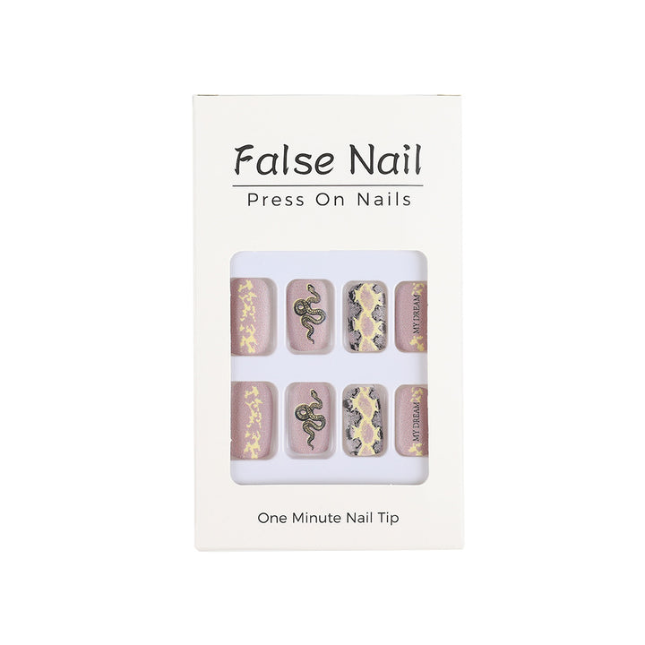 Creative Nail Art with Snake Design Kalsten