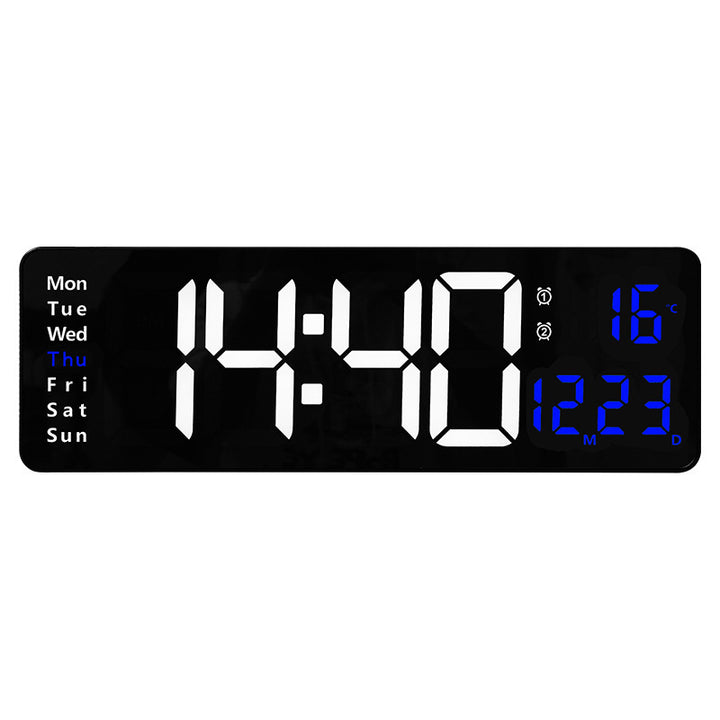 Digital wall clock with multifunctional LED display Kalsten