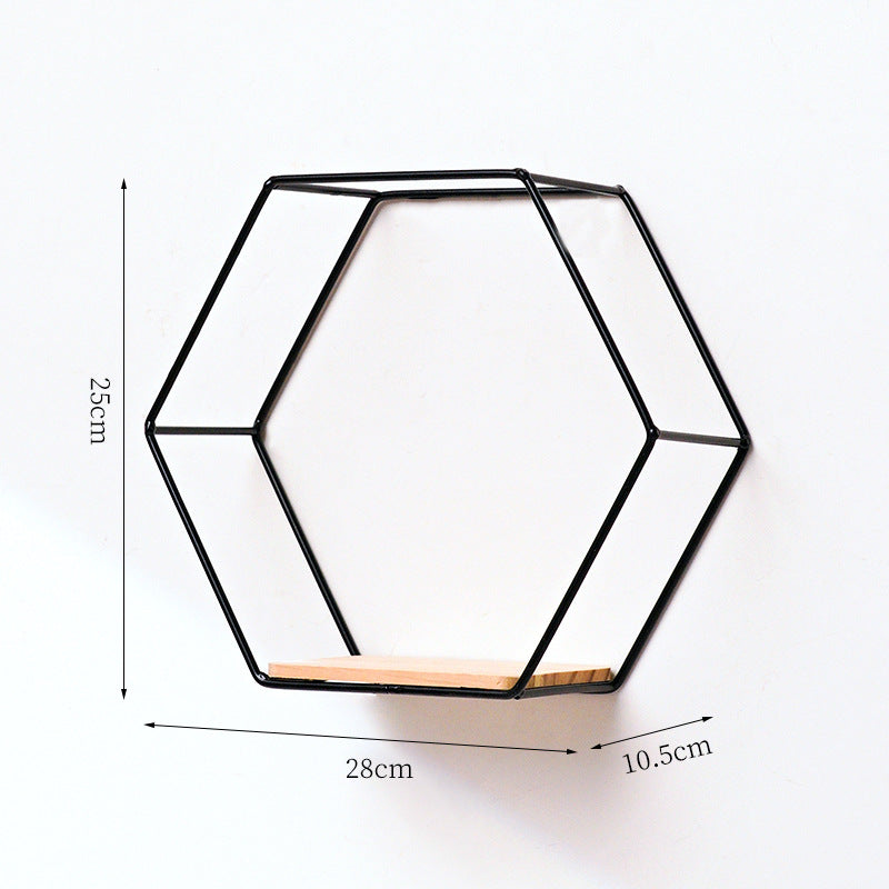 Geometric Wall Shelf