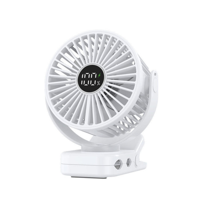 Women's portable high-performance fan with digital display Kalsten