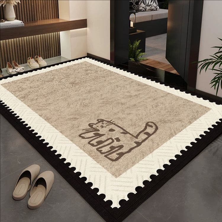 Cat-Themed Decorative Area Mat