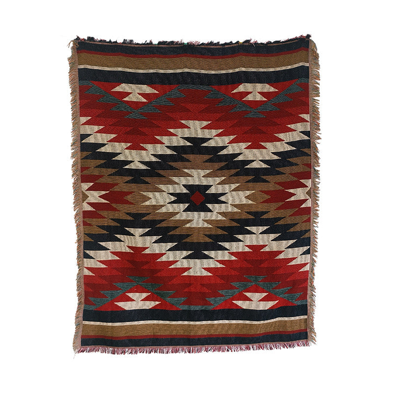 Tribal Patterned Throw Blanket