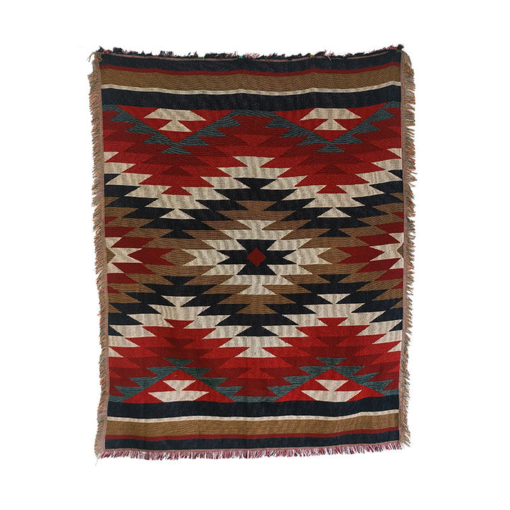 Tribal Patterned Throw Blanket
