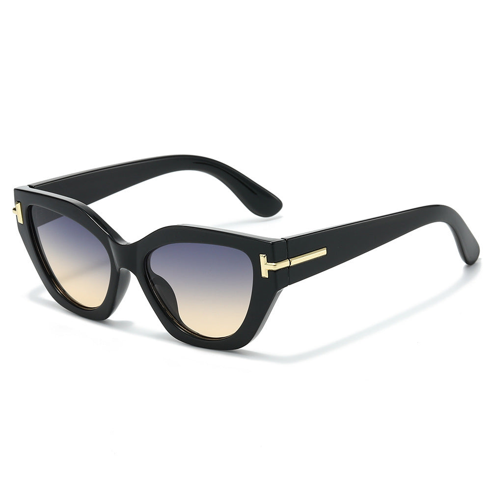 Architectural Cat-Eye Sunglasses Kalsten