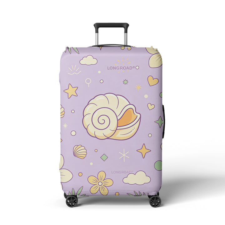 Women's suitcase cover with cheerful Kalsten  motif