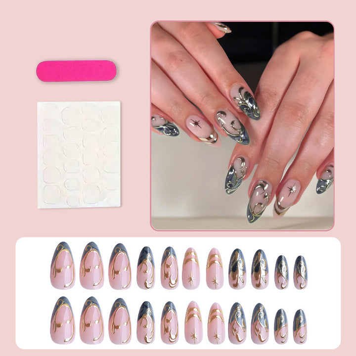 Nail art set in elegant, artistic design Kalsten