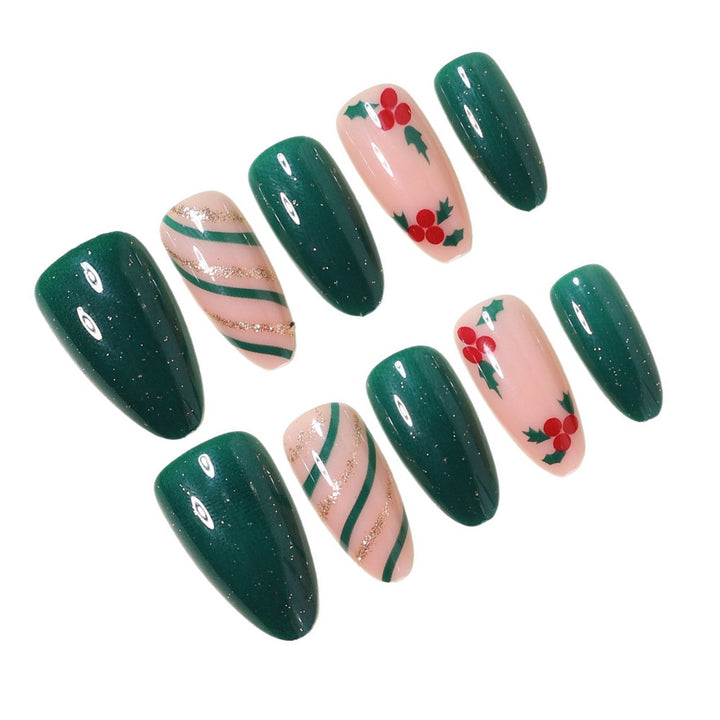 Festive Holiday Nail Art Wraps Kalsten