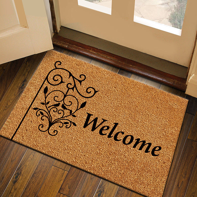 Personalized Holiday Welcome Mat Kalsten