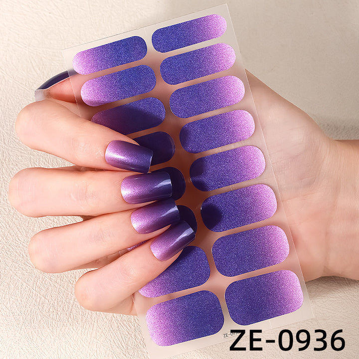 Celestial-Themed Nail Art Wraps