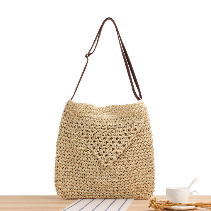 Handbag with Modern Macrame Structures Kalsten