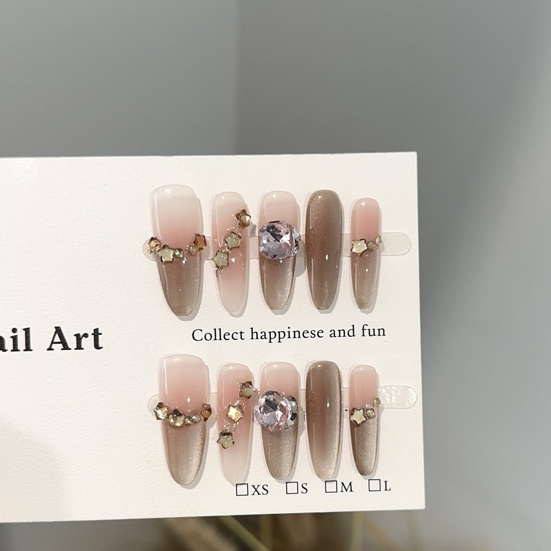 Elegant Ombre Press-On Nail Set