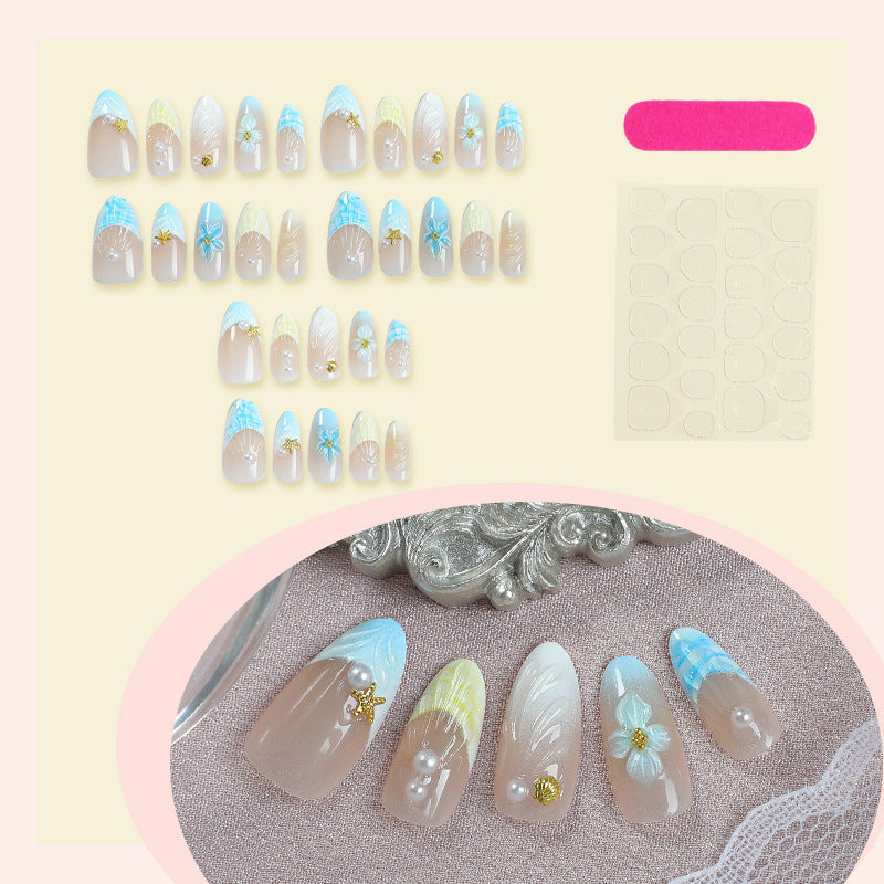 Creative Shell Design Press-On Nail Set kalsten