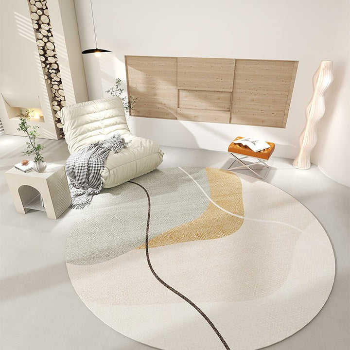 Luxurious Round Area Rug