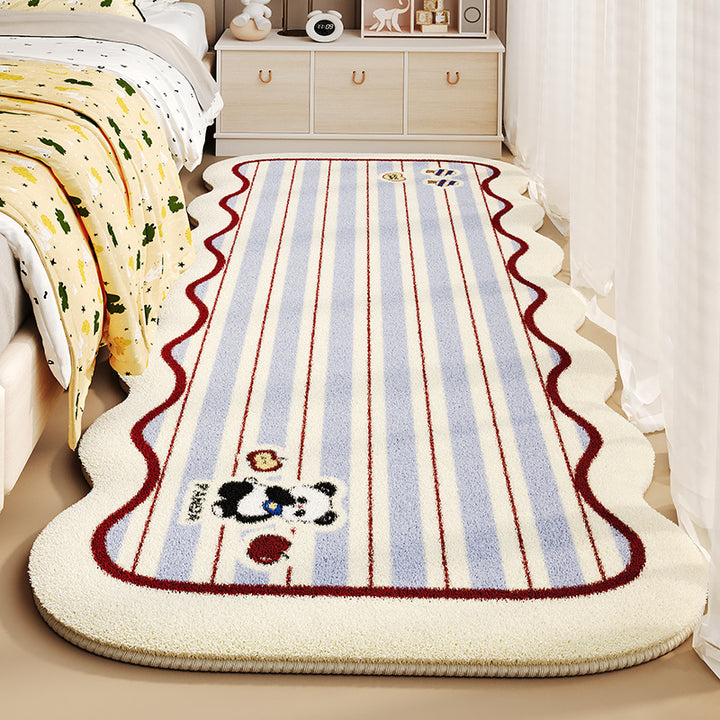 Cute Cartoon Animal-Themed Area Rug