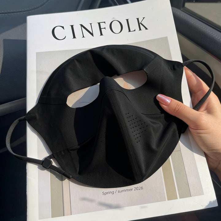 Lightweight Silicone Facial Sculpting Mask with Contoured Chin Lift & Adjustable Ear Straps Kalsten