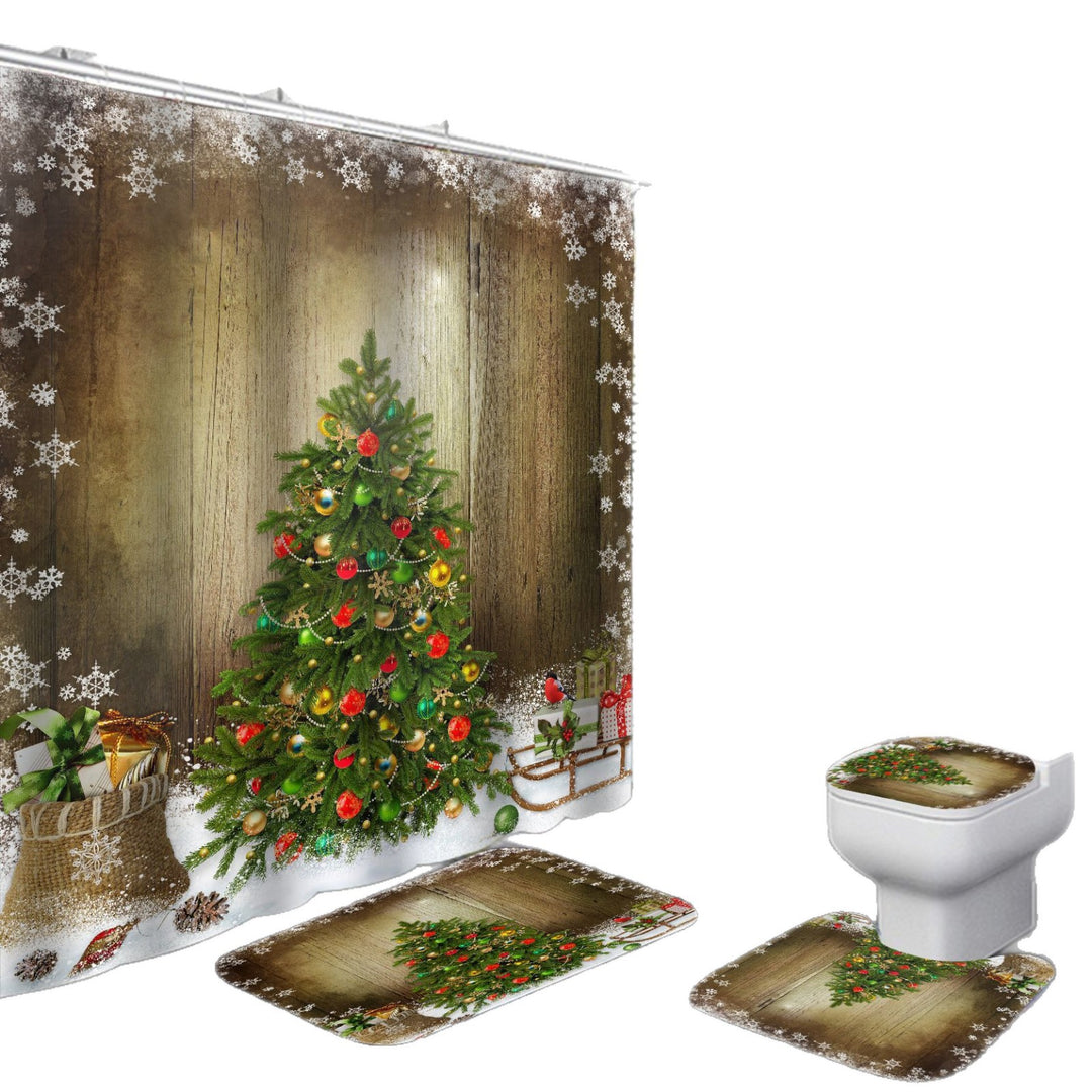 Christmas-Themed Bathroom Set Kalsten