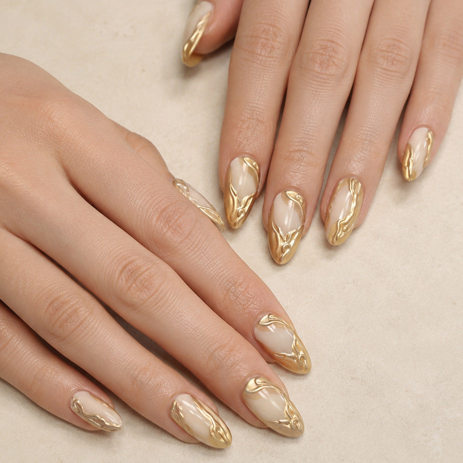 Artistic Sculpted Acrylic Nail Enhancements Kalsten