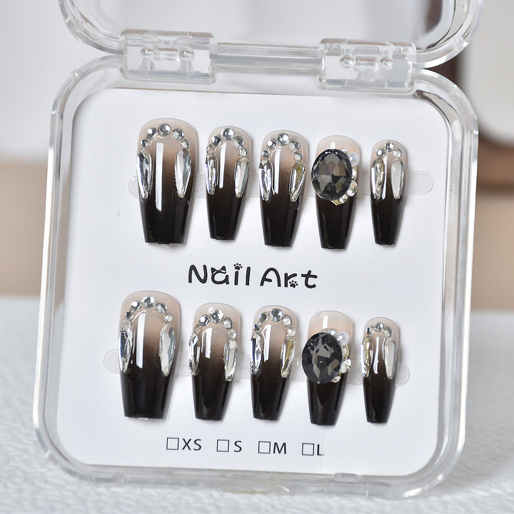 Premium Glamorous Press-On Nail Extensions Kalsten