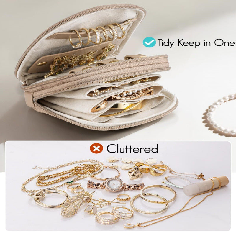 Elegant jewelry organizer with multiple compartments Kalsten