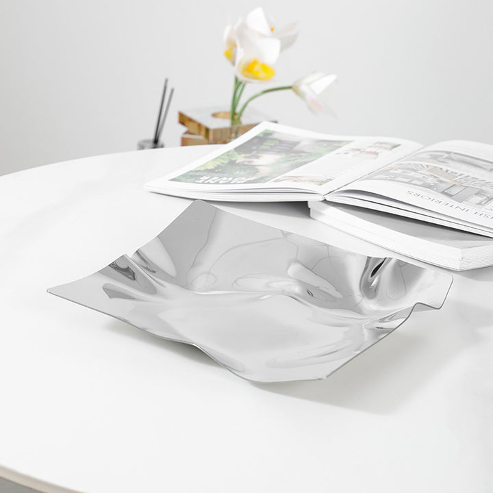 Decorative Metal Serving Dish