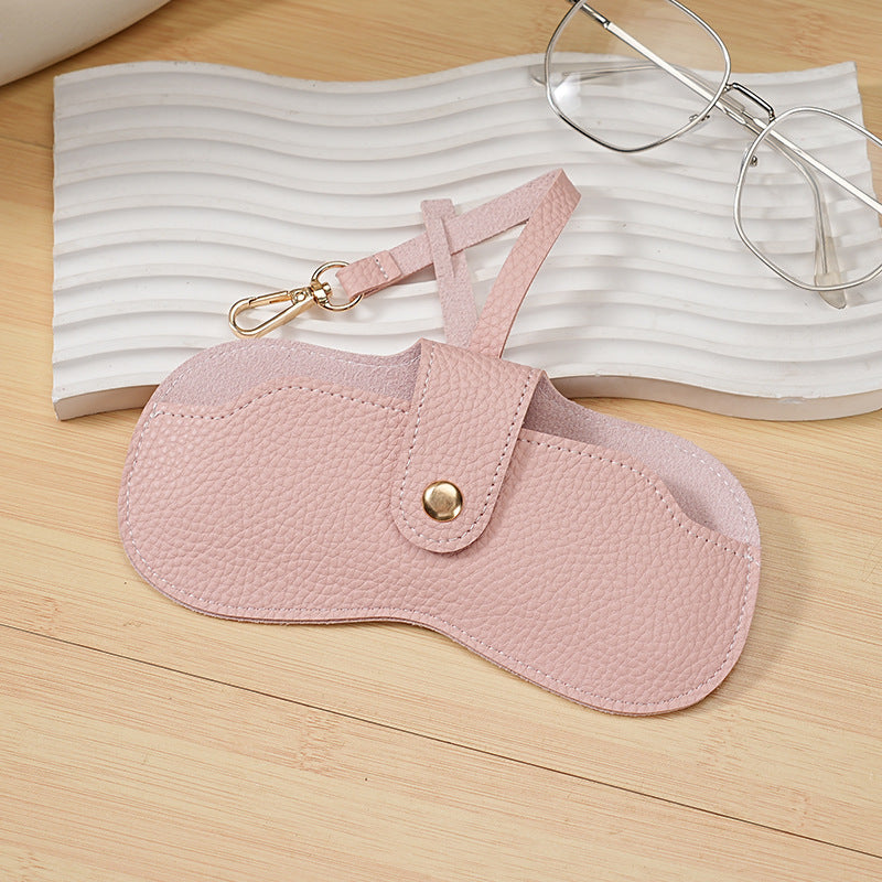 Leather Zippered Glasses Case Kalsten
