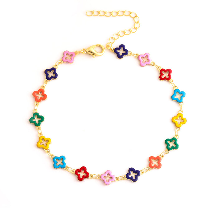 Colorful Star Charm Anklet Kalsten 1788164326