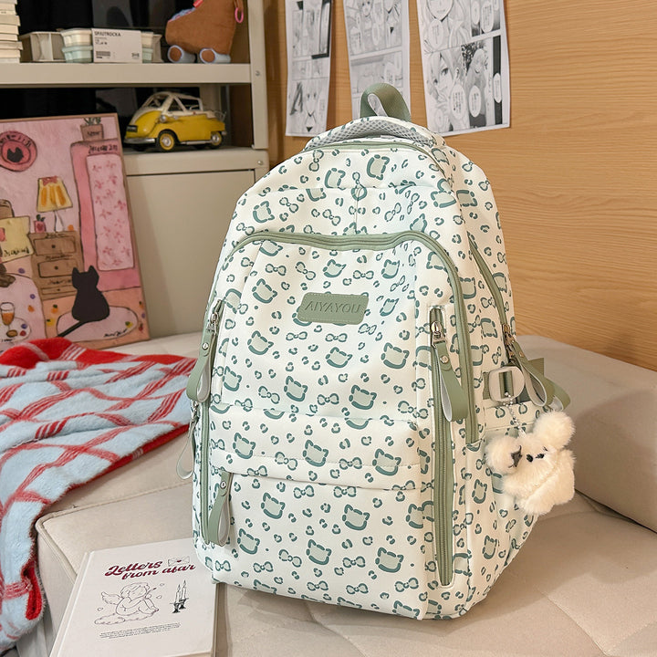 Playful Printed Backpack