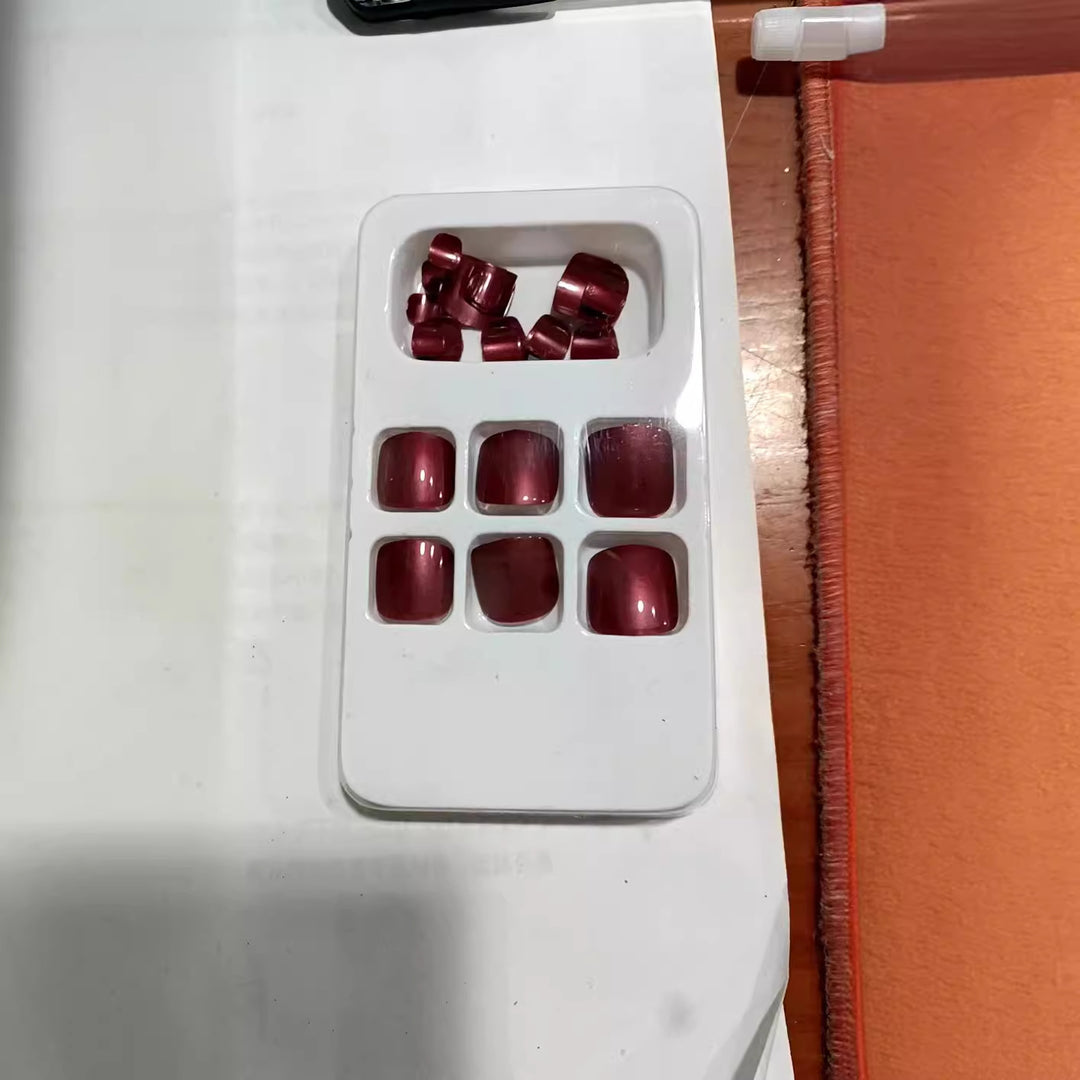 Premium Glossy Press-On Nail Set Kalsten