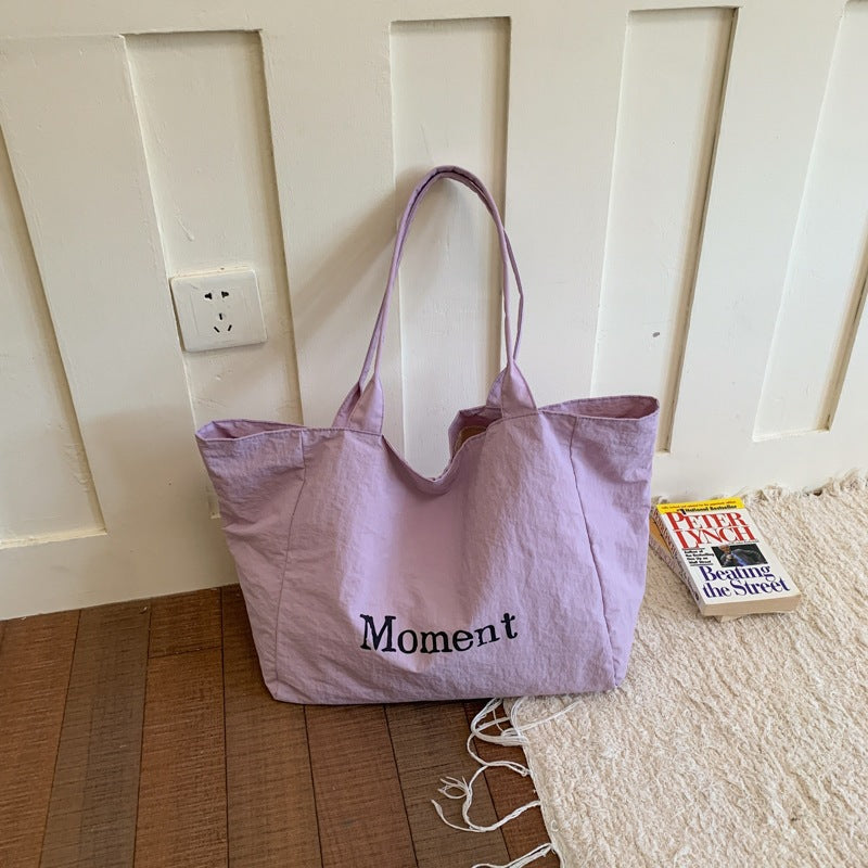 Spacious Canvas Tote Bag