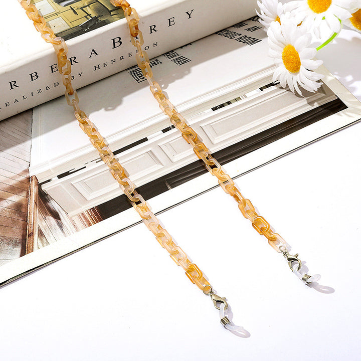 Fashionable necklace with clip clasp Kalsten