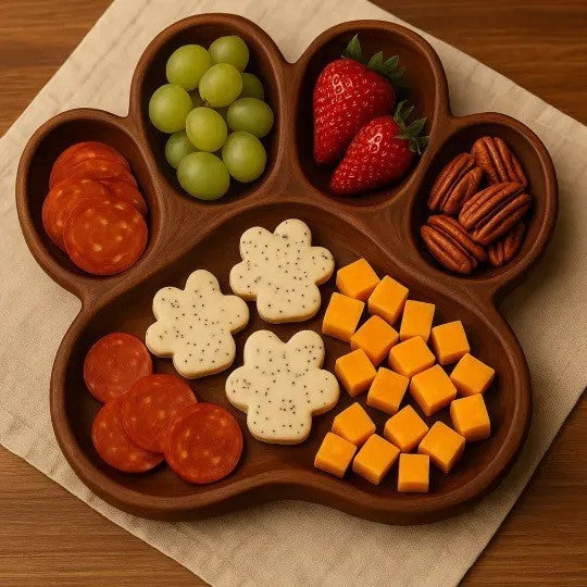 Paw-Shaped Snack Platter Kalsten