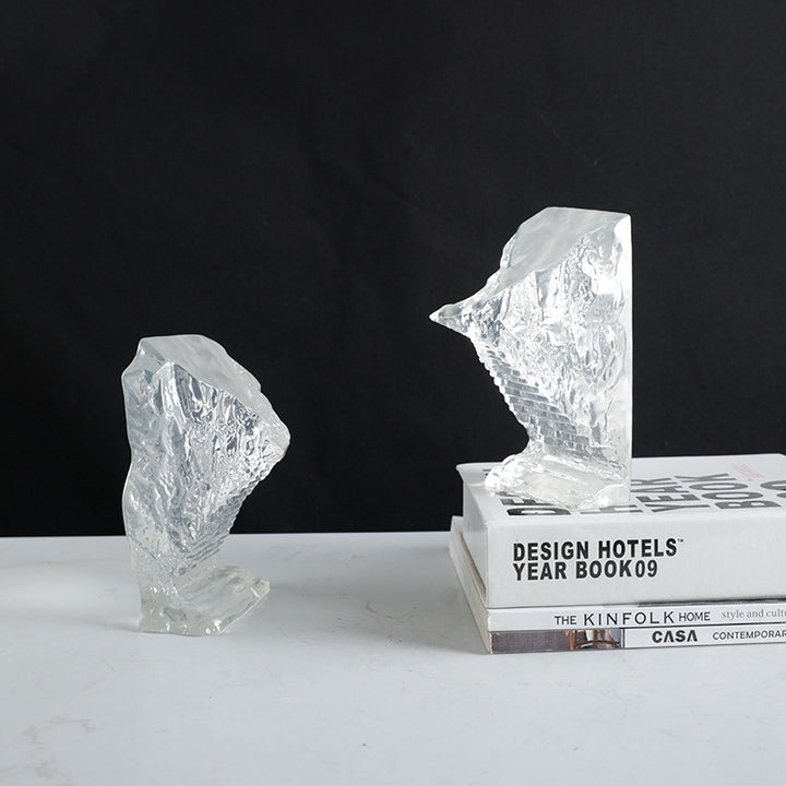 Decorative Crystal Mountain Sculpture