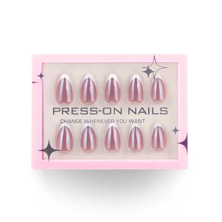 Artificial nail extensions in an elegant design Kalsten