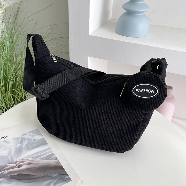 Casual Corduroy Crossbody Bag Kalsten