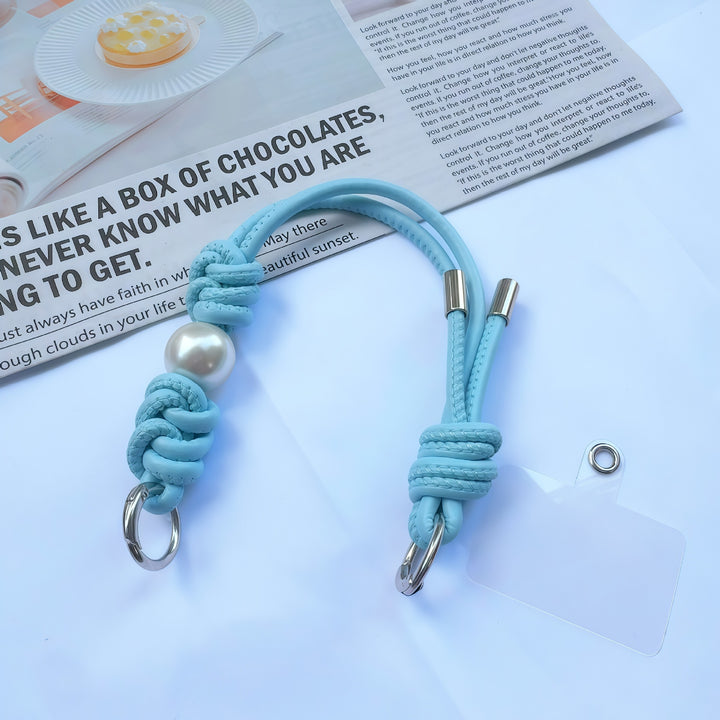 Elegant Knotted Leather Keychain Holder Kalsten