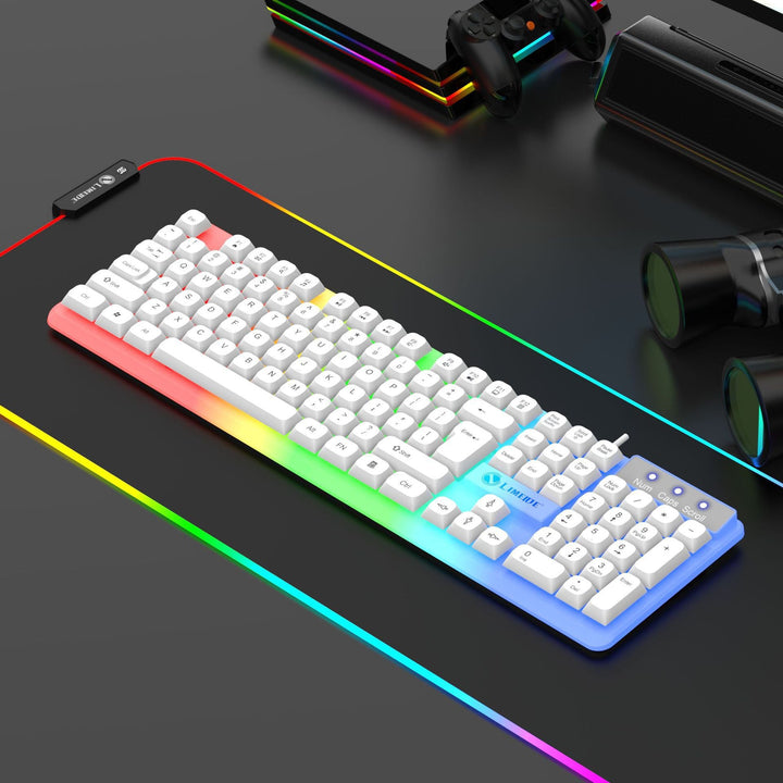 RGB Touch-Sensitive Gaming Keyboard with Precision Mouse Kalsten