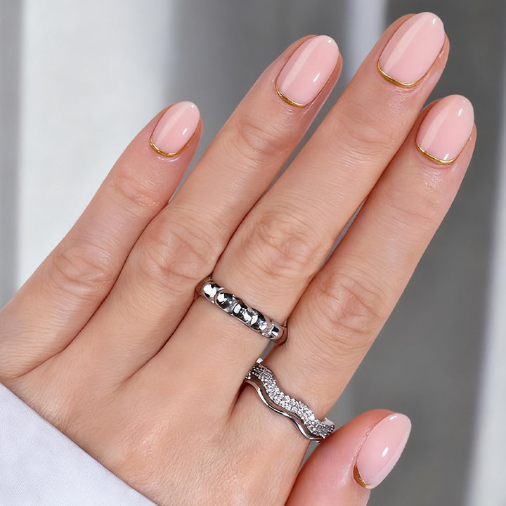 Elegant Glossy Nail Wraps Kalsten