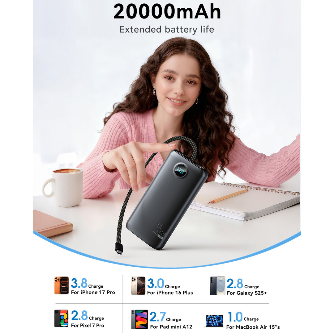 High-performance charger with LED display Kalsten