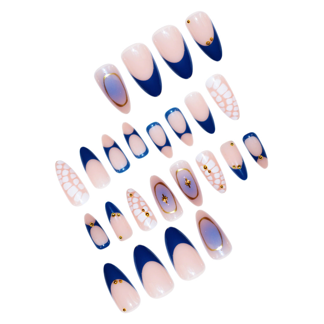 Decorative Stiletto Press-On Nail Art Kalsten