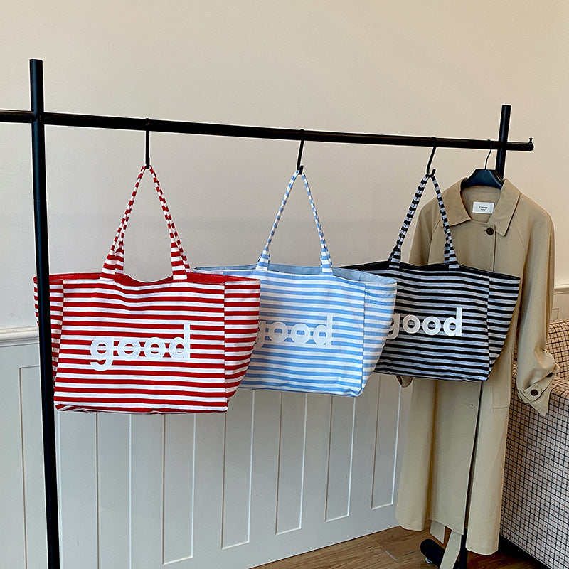 WoSpacious Canvas Beach Tote Bag Kalsten