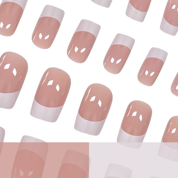 French Tip Nail Art Enhancements Kalsten