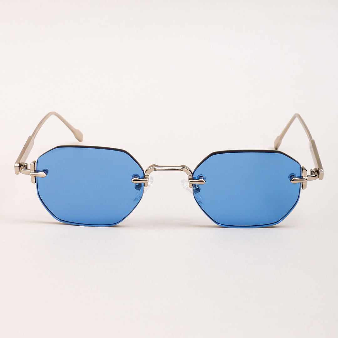 Ladies sunglasses with elegant octagonal frame and comfortable nose pads Kalsten