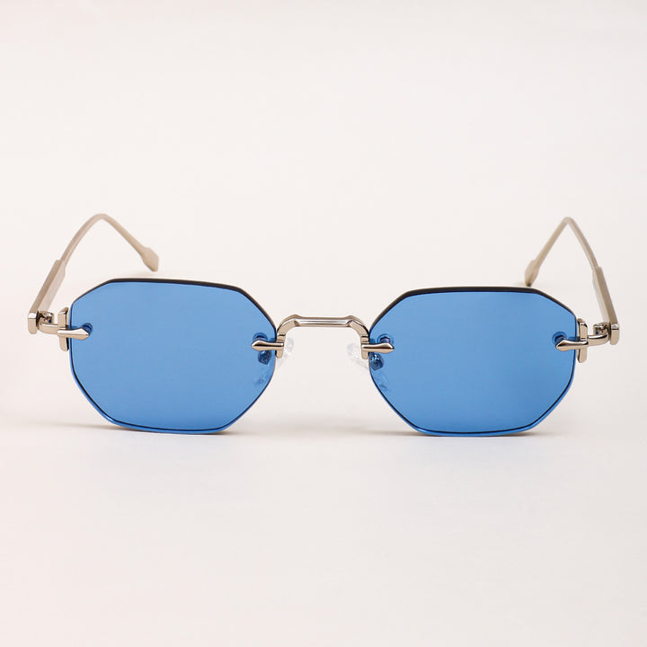 Ladies sunglasses with elegant octagonal frame and comfortable nose pads Kalsten