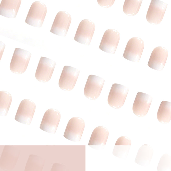 Elegant French Tip Nail Enhancements Kalsten 1789915429
