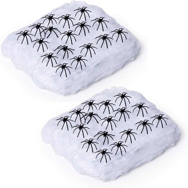 Decorative Spider Web Glow-In-The-Dark Set Kalsten
