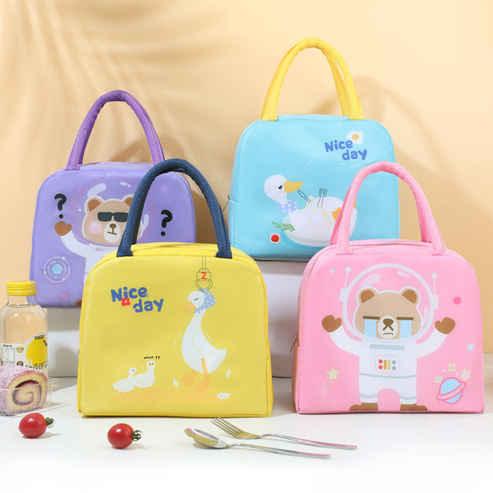 Playful Mermaid-Themed Lunch Bag