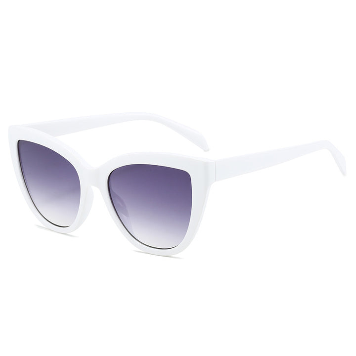 Women's Cat-Eye Sunglasses with Transparent Frame and UV Protection Kalsten